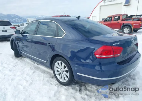2013 Volkswagen Passat 2.5L Sel Premium из США, поврежденный, VIN 1VWCP7A32DC089517